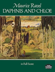 cover Daphnis and Chloe Orchestra Scores/Parts sheet music cover